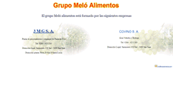 Desktop Screenshot of meloalimentos.com